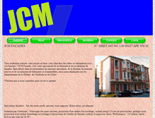 Tablet Screenshot of jcm-facades.fr